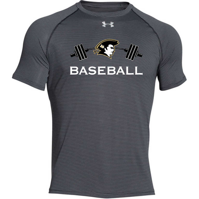 Men's Baseball Stripe Short Sleeve Shirt